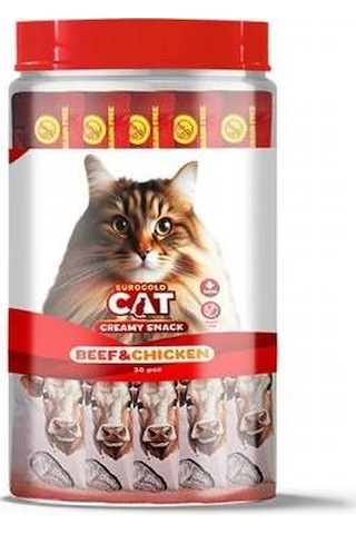 Eurogold Cat Dana Etli Tavuklu Kedi Ödül Maması 30 x 15 G