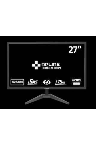 Apline Aplıne 27 75hz.5ms.1920x1080 Full Hd Led Monitör Hdmı+vga