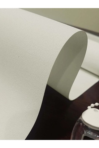 Narinlife Düz Stor Perde Krem Modern Güneşlik Stor Perde Güneşlik Perde