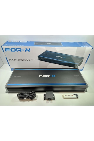 For-x Mono Amfi 2500rms For-x Xap-2500.1d Bass Anfi Bass Kntrl
