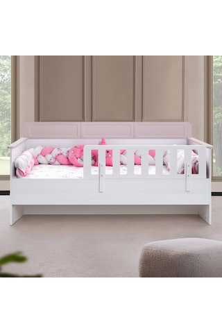 Karyola, Mira Montessori Karyola - Pembe + 1 Adet Comfort Yatak