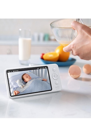 Eufy Güvenlik Bebek Monitörü Cc,5 Inç Geniş Ekran - 720p Hd - Geniş Açılı Görüş - Gece Görüşü Telsiz Telefonlar