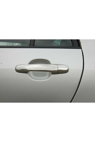 Citroen C4 Hb Krom Kapı Kolu Tk 2005-2010 4 Kapı Paslanmaz Çelik