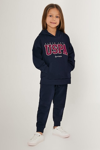 U.S. Polo Assn. Legend Polo Club Lacivert Kız Çocuk Eşofman Takımı Mint