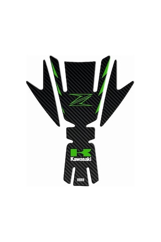 Kawasaki Z1000 2008 - 2016 Uyumlu Tank Pad 002 Çok Renkli