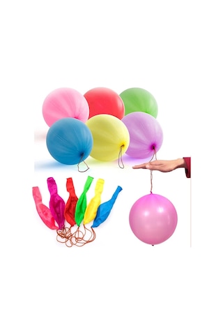 50 Adet Vıp İtalyan Malı Rgb Punch Balloon Yüksek Kalite Lastikli Balon 45 Cm Balon Baskılı Balon Renkli