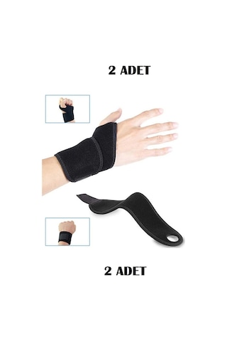 Ankaflex Medikal Ortopedik Spor Bandı Statik El Bilek Ateli Splint 2 Adet