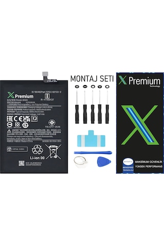 Xpremium Xiaomi Poco C40 Bn66 Batarya Pil Süper Yüksek Kalite 6000 Mah