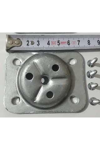 BARERMO 4 Adet Metal Sehpa Ve Ahşap Ayak Bağlantı Aparatı Açılı A