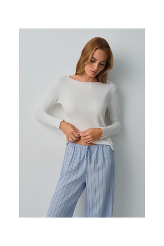 Suwen Freya Pijama Takımı Wsh105101191196 Mavi