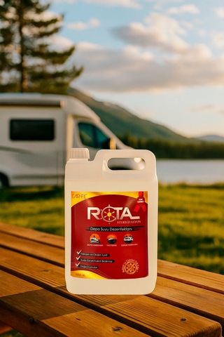 Car-fil Rota Karavan Su Deposu Temizlik Ve Sterilizasyon 5 Litre İkili Seti