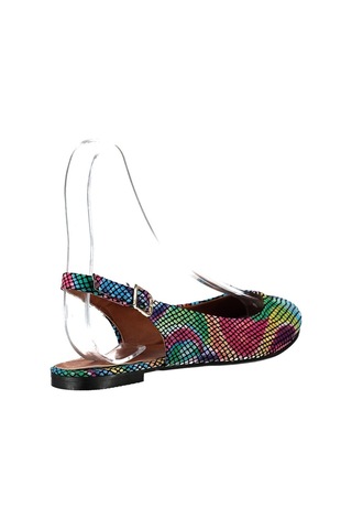 Fox Shoes Multi Kadın Babet B726105207 Multi Çok Renkli