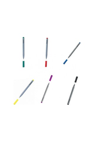 Faber Castell Grip Finepen 6 Lı Set