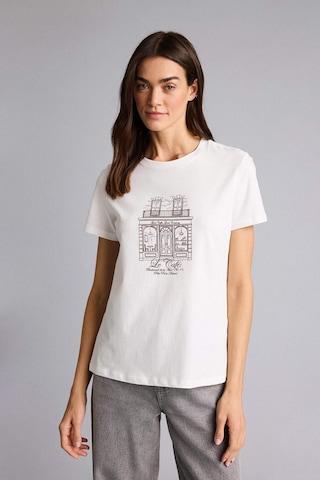 Defacto Baskılı Ekru Kadın T-shirt H1399ax/er105