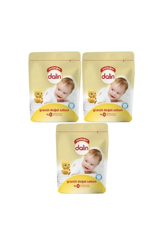 Dalin Granül Sabun Tozu 1000gr Klasik Doğal Sabun 3 Lü Set 60