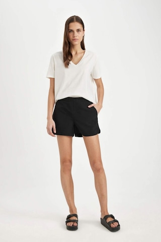 DeFacto Regular Fit Deniz Şortu-Fall in Love T5639AZ24SMBK27 Siyah