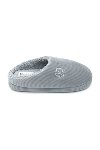 Shoemio Bogart Erkek Ev Terliği Gri