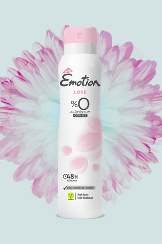 Love Kadın Alüminyumsuz Vegan Deodorant 3x150ML Hızlı Kurur, Leke Bırakmaz