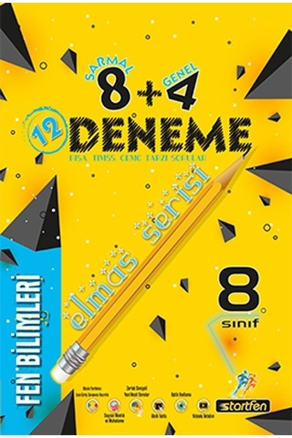 8. Sınıf Fen Bilimleri Elmas Deneme - Startfen Yayınları