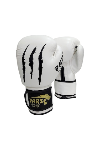 Pars Panter Boks Kick Boks Muay Thai Eldiveni Beyaz