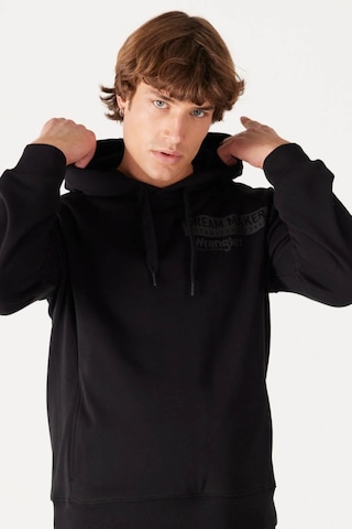 Wrangler Erkek Sweatshirt Siyah W232242 Regular 24kmc8000130 Mc80001 Siyah