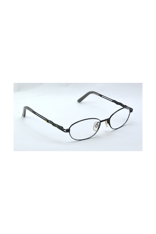 Kıds Eyeglasses Frame 376 Black 46 16 125 Siyah Unısex Çocuk Gözlüğü