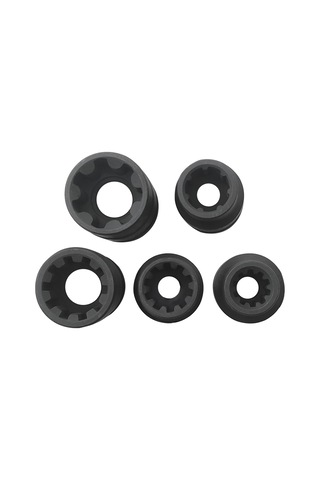 Samdoo Vw, Audi, Porsche Fren Kaliper Anahtarı Seti - 5 Parça Özel Soket Takımı 7 Ve 10 Noktalı Siyah