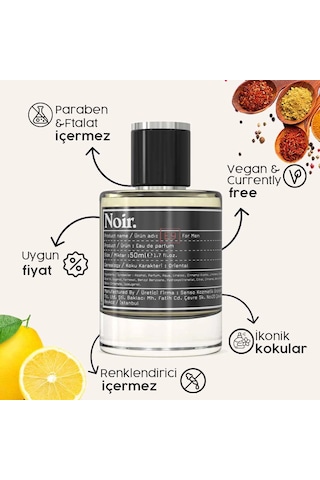 E1 Erkek Edp Parfüm 50 Ml Çiçek - Meyve