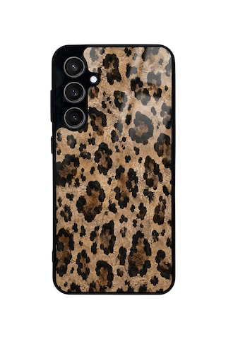 Samsung Uyumlu Galaxy S23 Fe Kılıf Kamera Lens Korumalı Desenli Silikon Üstün Koruma Ogaa Kahverengi