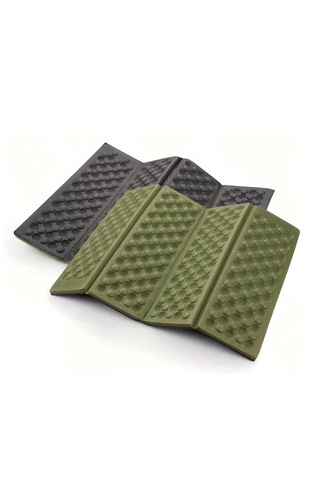 Microcase Katlanabilir Portatif Kamp Piknik Outdoor Oturma Matı Minderi 40x30 Cm Al5908 2 Adet Siyah