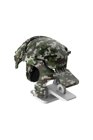 Baseus GA03 Level 3 Helmet Kamuflaj PUBG Oyun Aparatı Gri