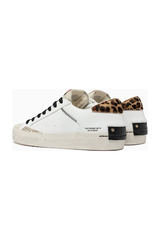 Sneaker Günlük Kadın 27000pp6.10 Crime London Dıstressed C08l White Beyaz