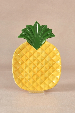 Karaca Pineapple Pasta Tabağı 22 Cm Sarı