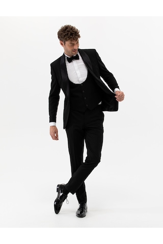 Pierre Cardin Erkek Siyah Smokin 50265124-vr046 Siyah