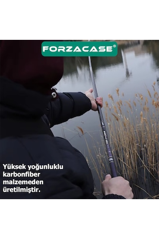 Forzacase Hafif Karbonfiber Teleskobik Olta Kamışı - Fc1046
