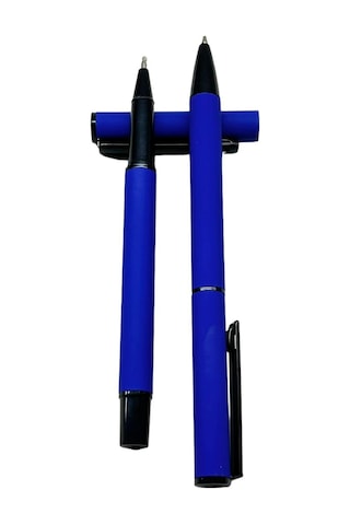 Mavi Tükenmez Roller İmza Kalemi İkili Set 1823la