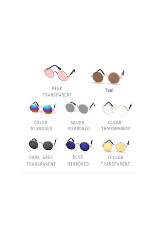 Geekyou Kedi Köpek Güneş Gözlüğü - Evcil Hayvanlar İçin Moda Aksesuarı, Kişisel Stil Ve Güneş Koruma - Mor