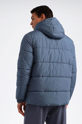 Reebok Kısa Kaban Erkek Mavi Halıfrıd Jacket 000000000102032018