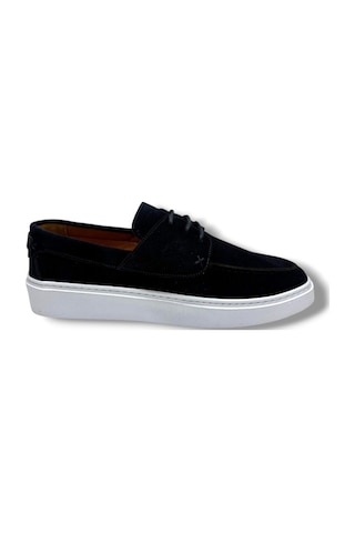 Marcoland 030-26 Hakiki Deri Anatomik Casual Erkek Ayakkabı Lacivert