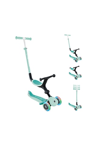 Globber Go Up Active Işıklı Scooter - Koyu Mint