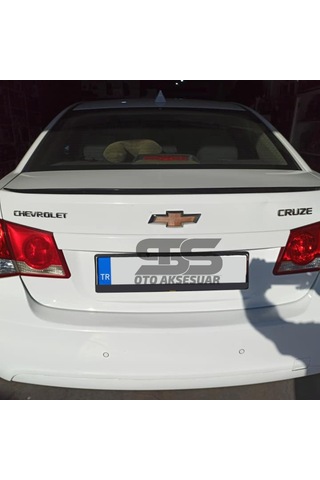 Sts Oto Aksesuar Chevrolet Cruze Uyumlu Bagaj Üstü Spoiler Bagaj Çıtası Piano Black Parlak Siyah Sts Oto Aksesuar
