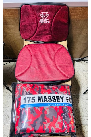 Massey Ferguson 175 Lüx Branda Ve Massey Ferguson Armalı Düz Koltuk Kılıfı