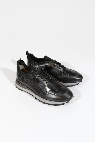 Dgn 6106 Erkek Bağcikli Sneakers Ayakkabi Siyah