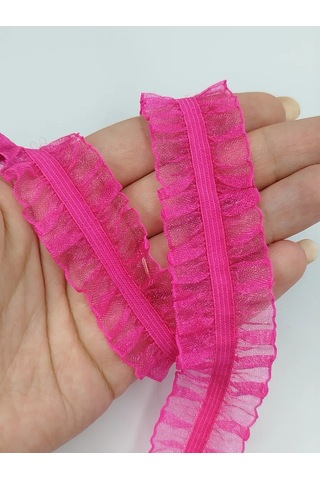 Matta Svej Çift Taraflı 2,5 Cm Büzgülü Dikiş Lastiği 254428929