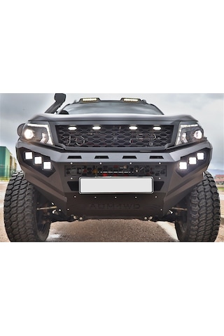 Nissan Navara Off-Road Çelik Ön Tampon Aqm-M50