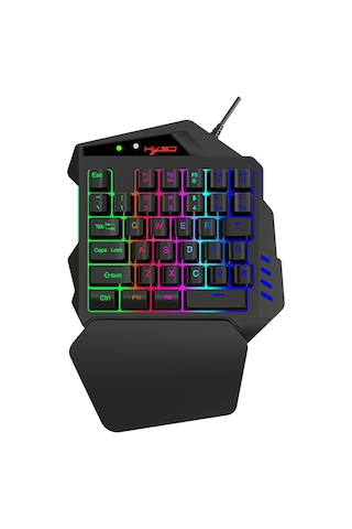 Vkemall V500 Usb 2.0 Rgb Aydınlatmalı 35 Tuşlu Oyun Klavyesi - Ps4/xbox/pc Uyumlu