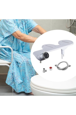 Tongxida Suntek Bide Klozet Aparatı, Beyaz, Yıkama Basıncı Ayarlanabilir Beyaz
