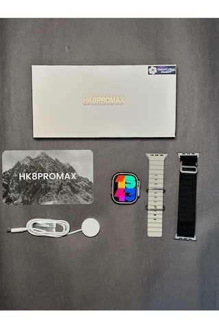 Watch 8 Ultra Hk8 Pro Max 2.05 Hd Amoled Ekran Chatgpt'li Yapay Zeka Sistemli Versyon 2