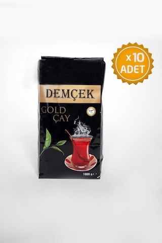 Demçek Gold Siyah Çay 10 x 1 KG