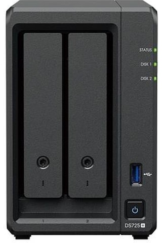 Synology Ds725 Plus Ryzen 1600-32gb Ram- 2-diskli Nas Server Disksiz